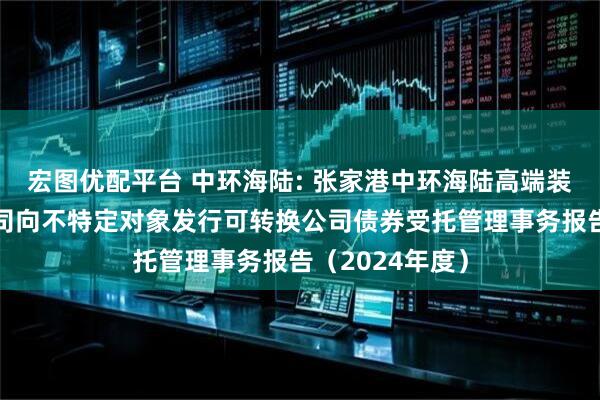 宏图优配平台 中环海陆: 张家港中环海陆高端装备股份有限公司向不特定对象发行可转换公司债券受托管理事务报告（2024年度）